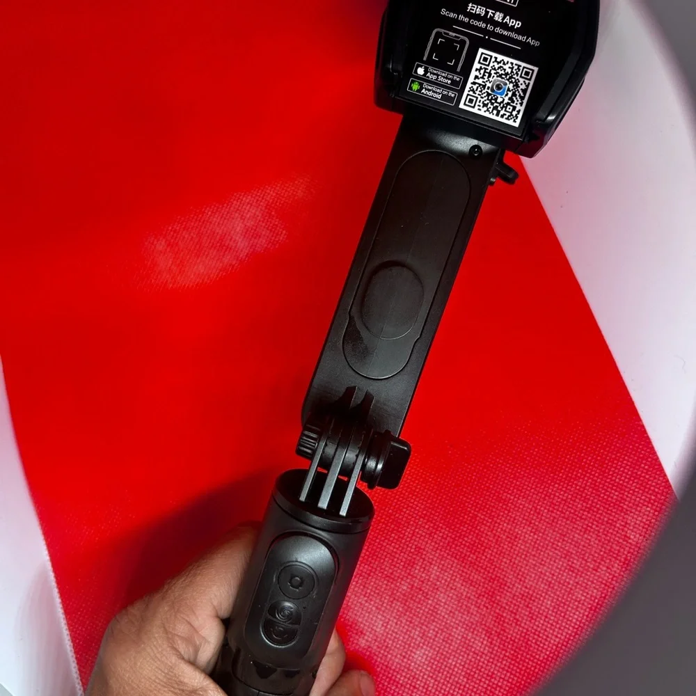 Compact Black Tripod for Cameras and Video